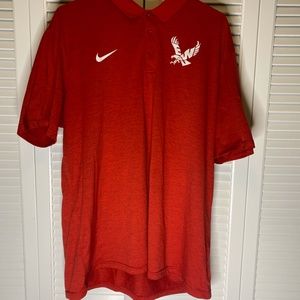 EWU mens Red Polo Eastern Washington Nike shirt Dri-Fit XXL